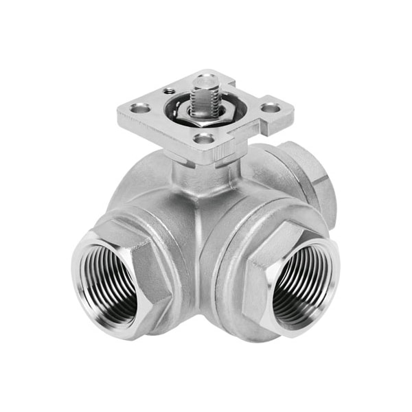 Festo Ball Valve VZBE-3/8-T-63-F-3L-F04-V15V15 VZBE-3/8-T-63-F-3L-F04-V15V15 - main